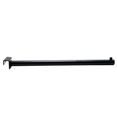 Bras droit noir - ø 20 mm x L 37 cm - pour barre de charge - Bras pour barre de charge