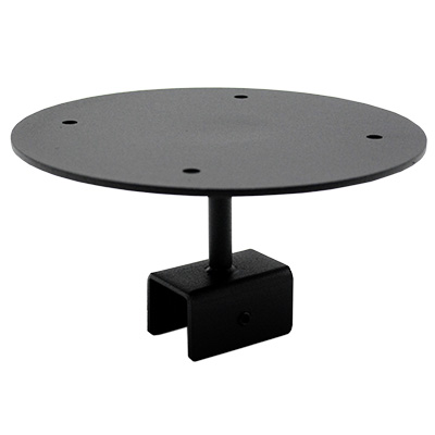 Support tablette rond - Ligne Square 25 noir