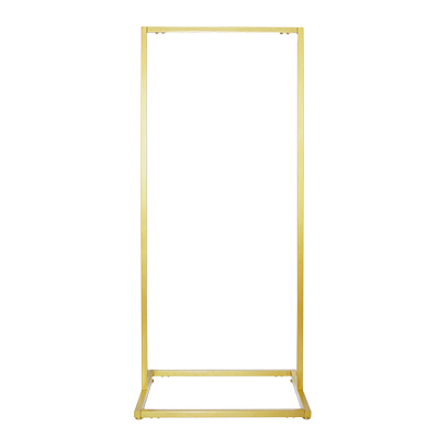 Portant fixe - Or - L 65 x H 150 cm - Ligne Square 25 or