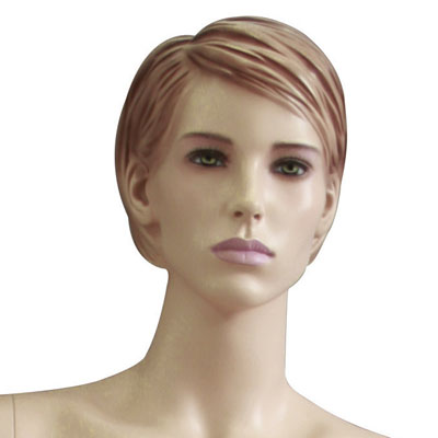 Mannequin femme, cheveux sculptés - Mannequins cheveux sculptés-1