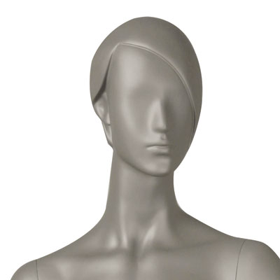 Mannequin femme, tête et cheveux sculptés - Mannequins cheveux sculptés-1