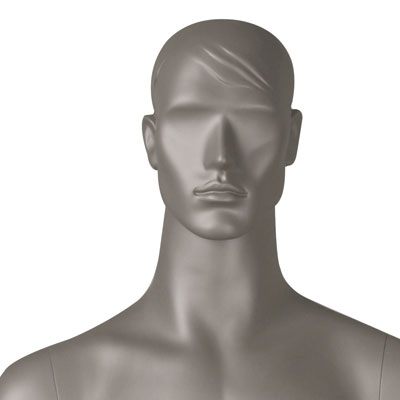 Mannequin homme, tête et cheveux sculptés - Mannequins cheveux sculptés-1