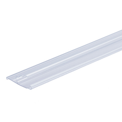 Porte-étiquettes plastique - Ligne Store blanc pas de 25 mm-1