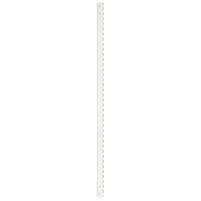 Montant 2 faces double perforation pas de 50 mm - Ligne Store blanc pas de 50 mm