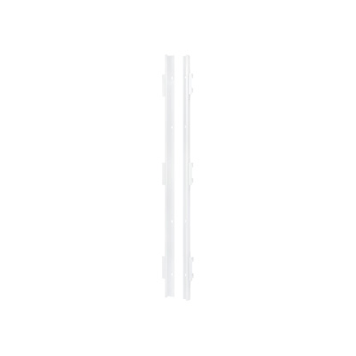 Profils U pour fond ép. 19 mm pas de 25 mm - Ligne Store blanc pas de 25 mm