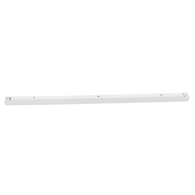 Traverse pour tablette verre - Ligne Store blanc pas de 25 mm