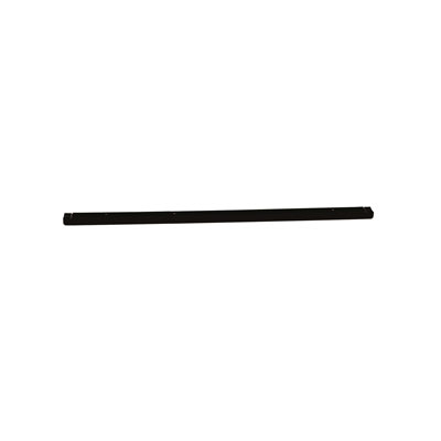 Traverse pour tablette verre L 65,5 cm - Ligne Store noir pas de 25 mm