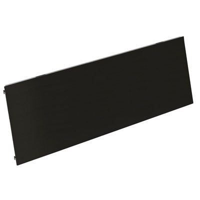 Fond plein noir sablé 133x40 - Ligne Store noir Sablé pas de 25 mm