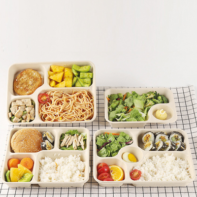 Plateaux repas 4 compartiments - Lunchbox et plateaux repas-3