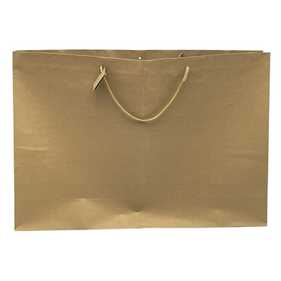 Sacs kraft Luxe - 72 + 18 x H 49 cm - par 10 - Sacs kraft Luxe