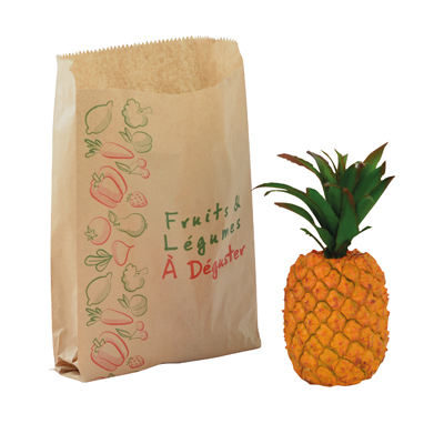 Sacs kraft fruits et légumes - Sachets kraft alimentaires-3