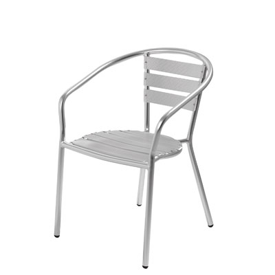 Chaise en aluminium - Chaises de terrasse