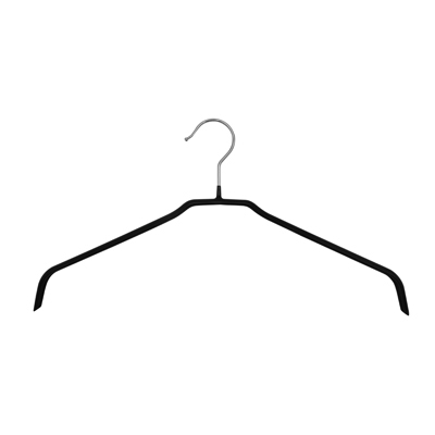 Cintres Cintre d'acier Cintre antidérapant pour sécher les vêtements avec  des vêtements rainurés support de vêtements de vêtements de vêtements