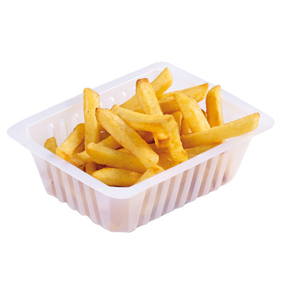 Barquettes à frites 750 g - Barquettes en plastique