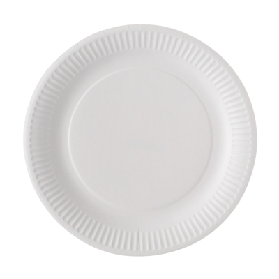 Assiettes plates en carton - Assiettes jetables