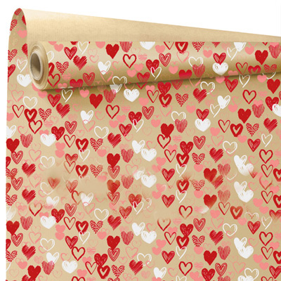 Papier Cadeau My love - Papiers cadeaux et films St Valentin-1