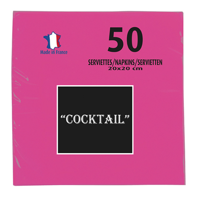 Serviettes cocktail Micro-gaufrées - Serviettes en papier