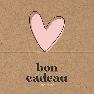 Bon cadeau coeur pour toi - Bons cadeaux St Valentin-1