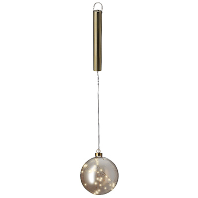 Suspension boule 15 micro-leds - Décors lumineux