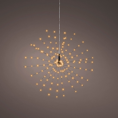 Étoile polaire cuivre 144 micro-leds - Décors lumineux