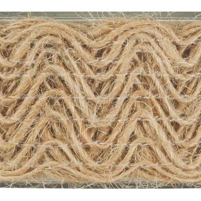 Ruban jute naturel 25 mm x 10 m - Bolducs, Raphias et Rubans-1