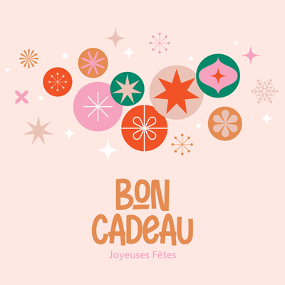 Bons cadeaux Bulles - Chèque cadeaux Noël