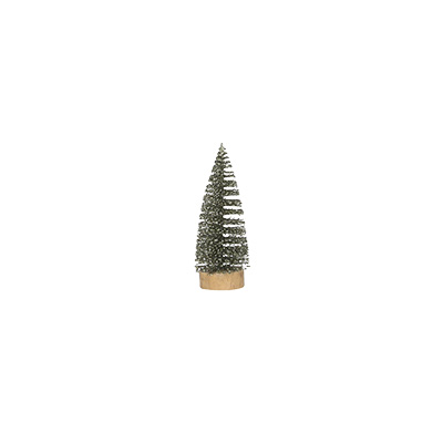 Sapin Vert - ø 6 x H 15 cm - Petits décors d'étalage