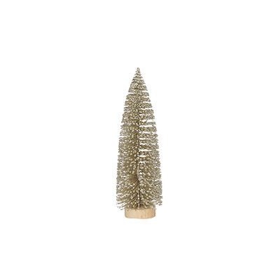 Sapin or - ø 8 x H 25 cm - Petits décors d'étalage